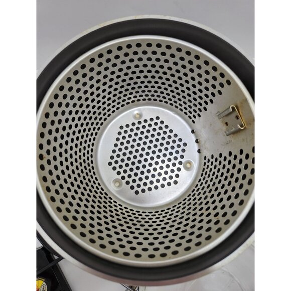 Vintage Dazey 6 Chef's Pot Steam Cooker Deep Fryer Model # DCP-6 W/ Recipe Book - Picture 4 of 11